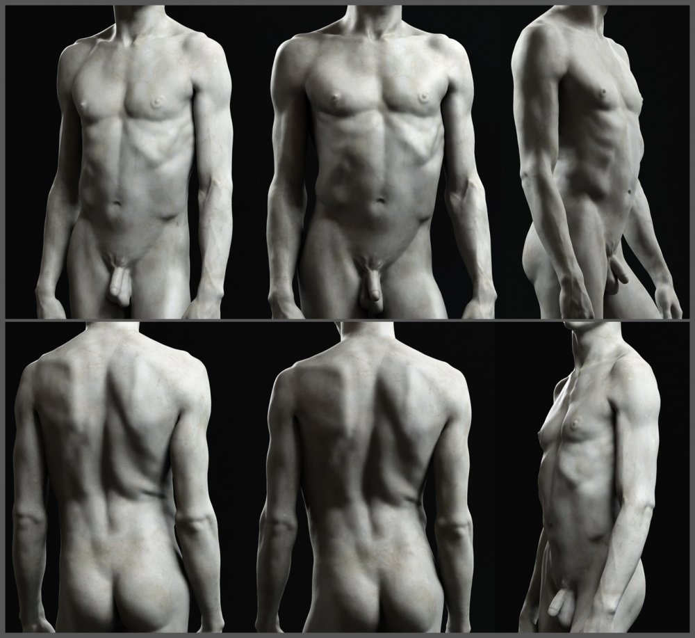 Naked thin guy reference