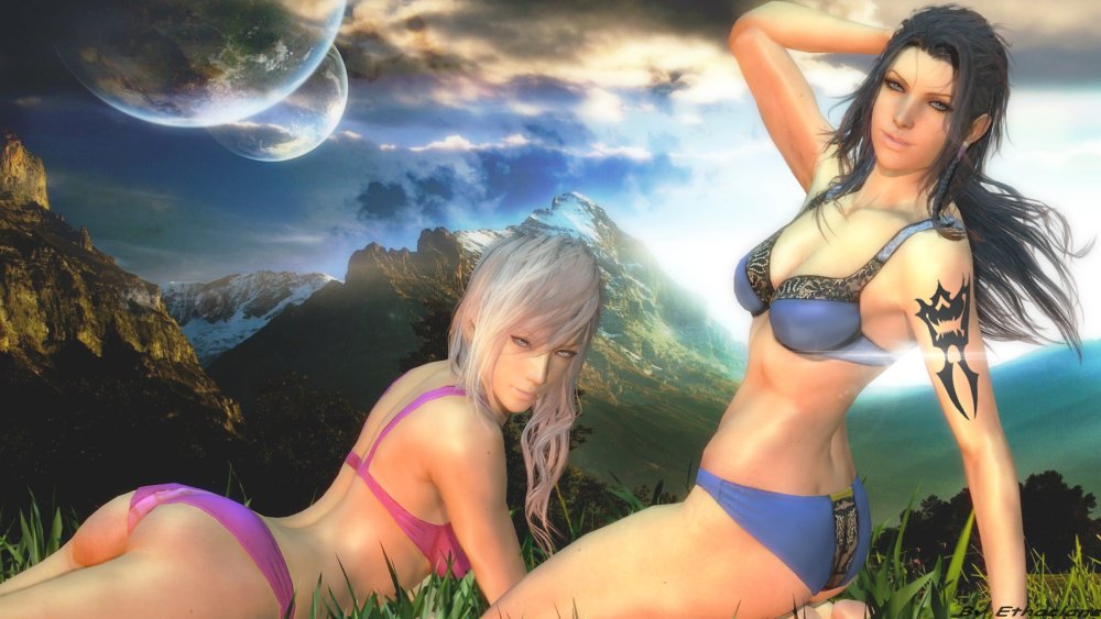 Lightning final fantasy underwear