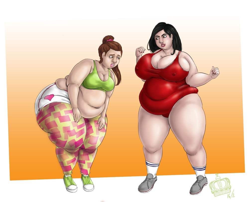 Comes fat girl video