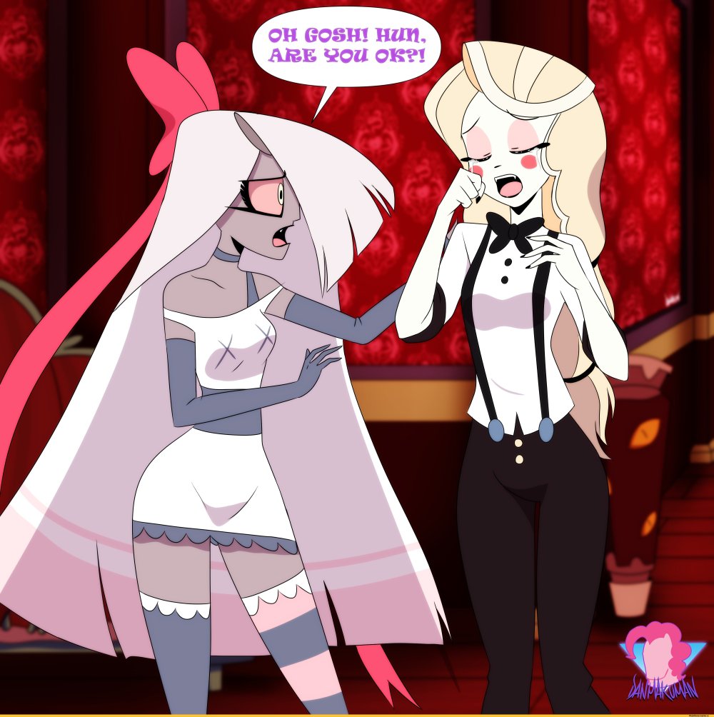 Charlie from the Hotel Hazbin in underwear