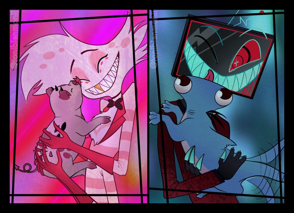 Anime Angel Hotel Hazbin Charlie