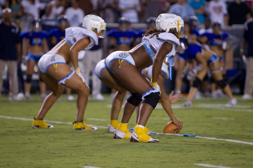 Girls from American football