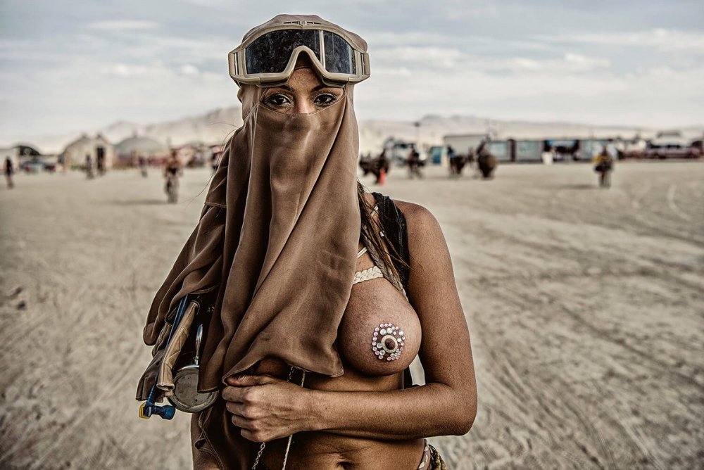Burning Man Festival Naked