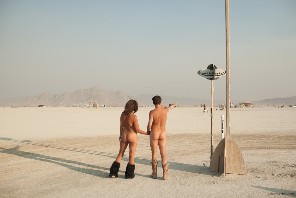 Burning Man Festival Naked