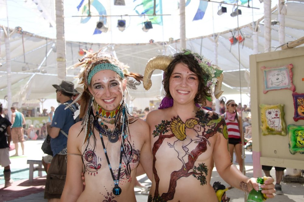 Berning Men Festival 2019 nude