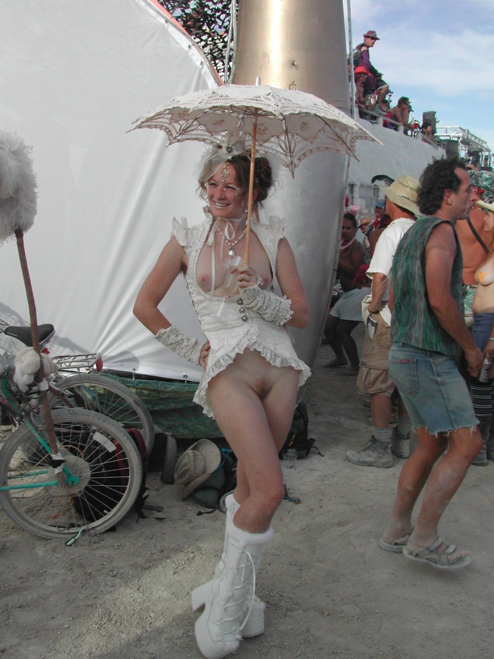 Berning Maine Festival Nude Girl
