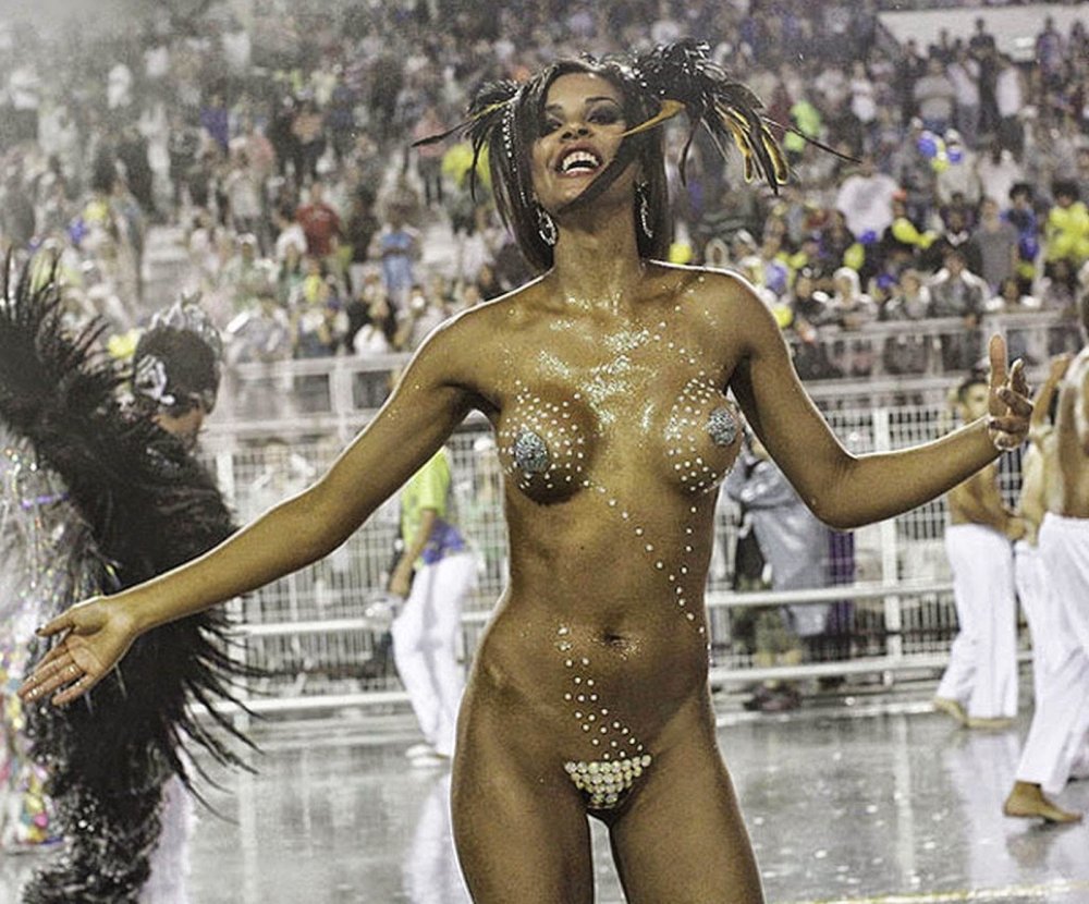 Brazilian carnival with big tits
