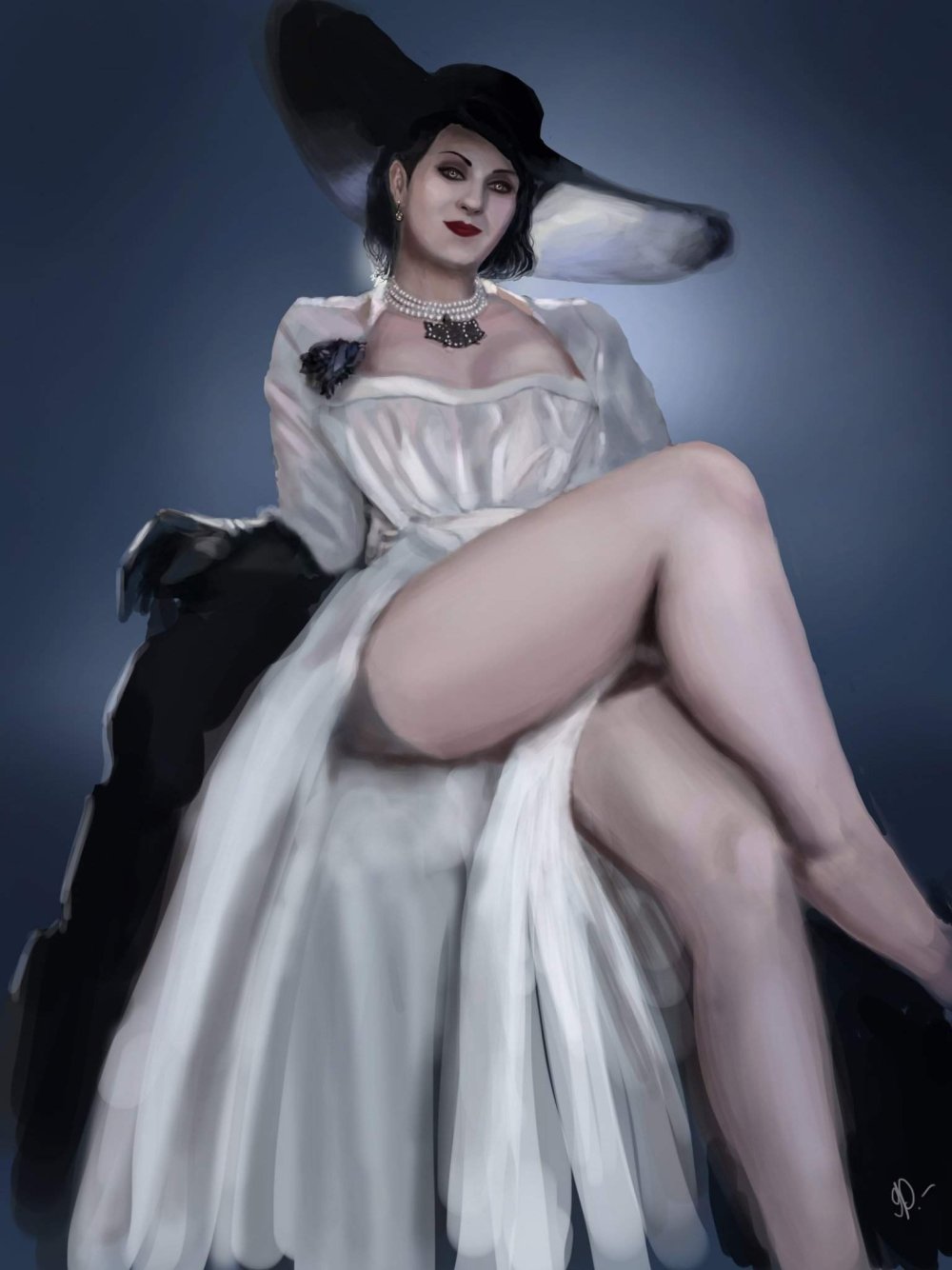 Resident Evil 8 Village Ultra Thicc Lady Dimitrescu