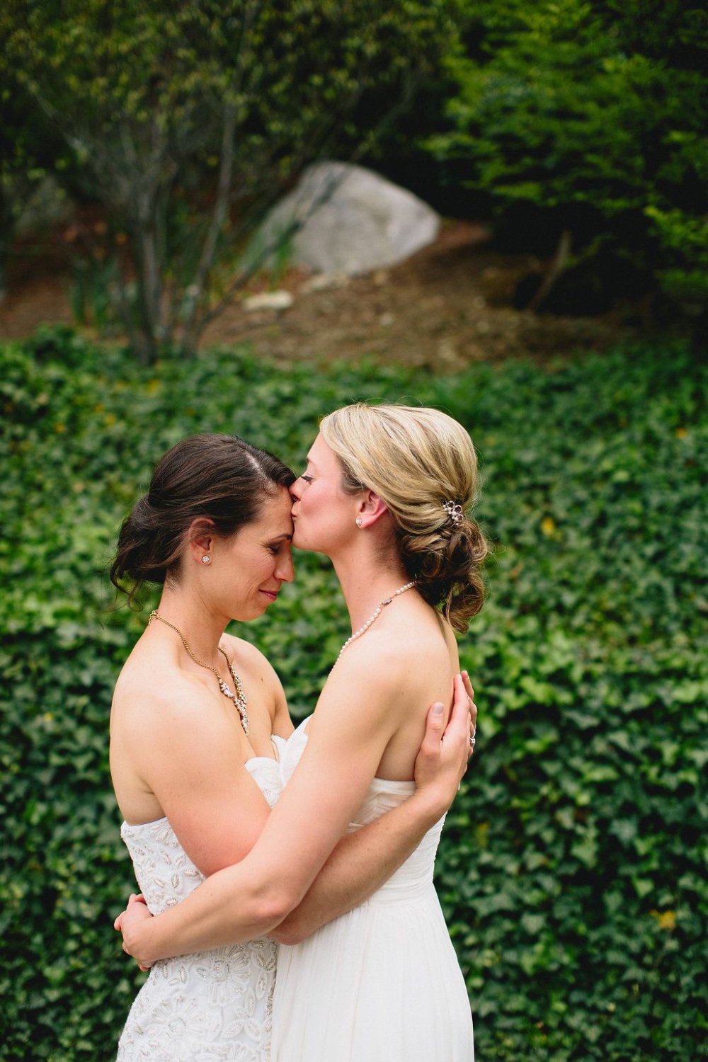 Lesbian wedding girl