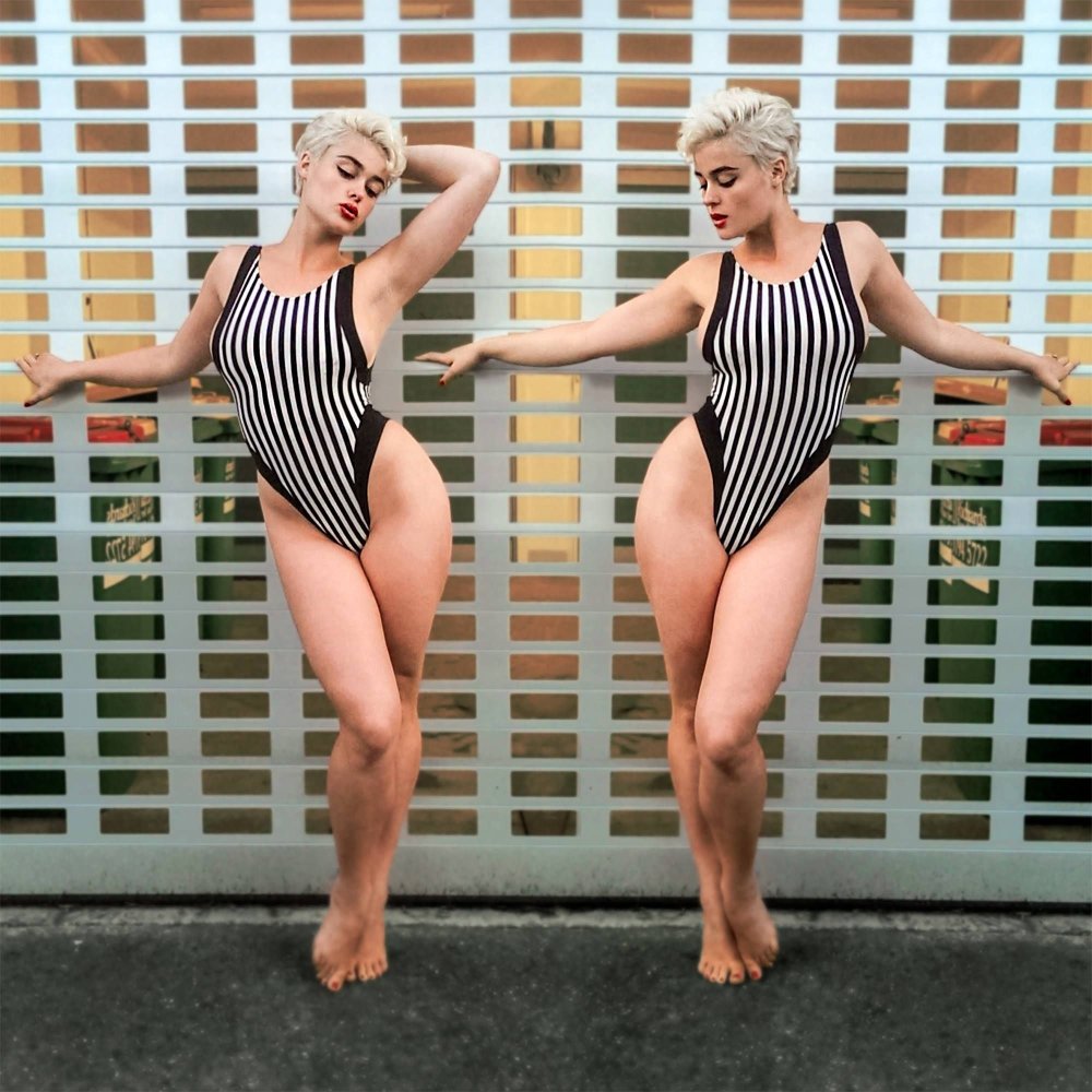 Model plus saz Stefania Ferrario