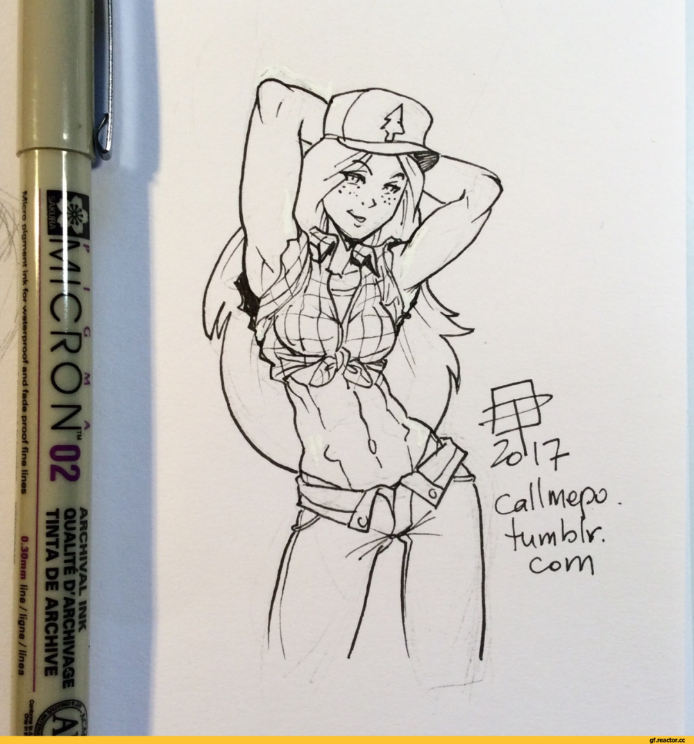 Decollete in a shirt