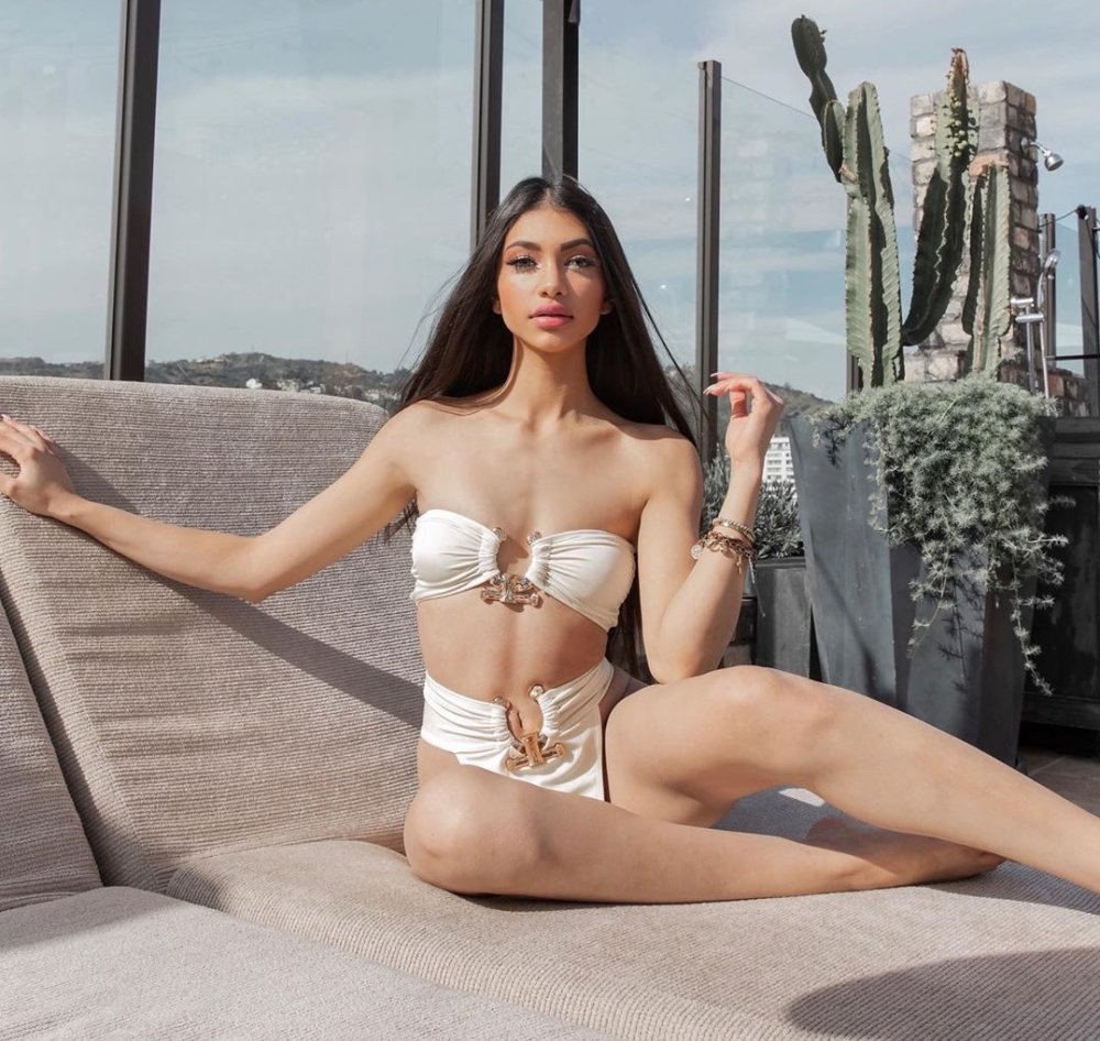 Ananya Panday in a swimsuit