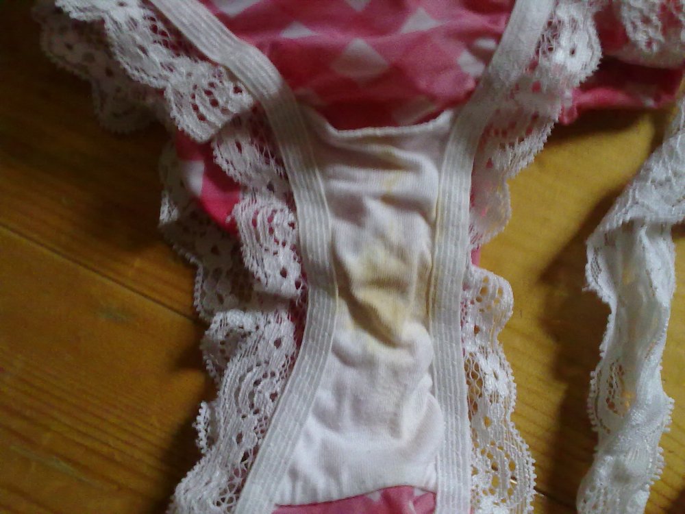 Blood spots on panties