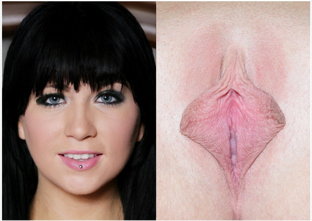 Vagin pornstars with face