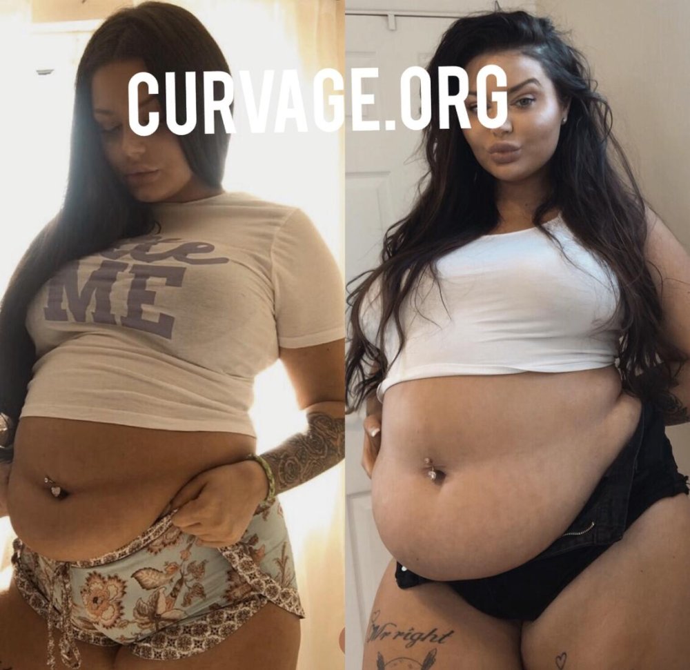 Katie Cummings Weight Gain Curvage