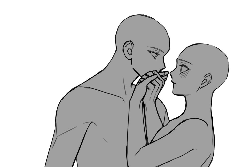 Poses for an erotic photo shoot together