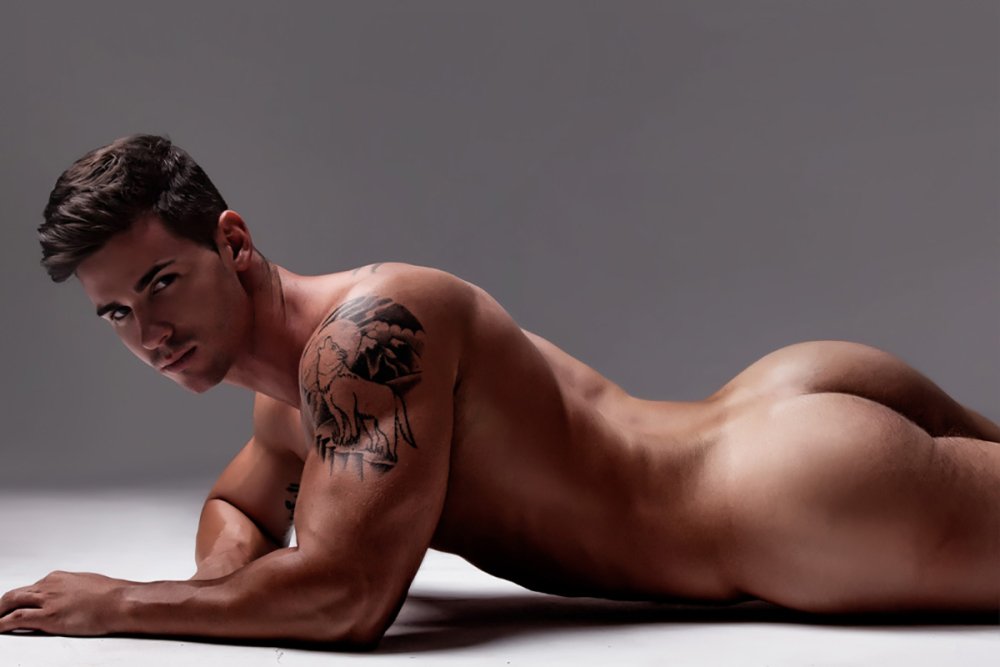 Men are naked