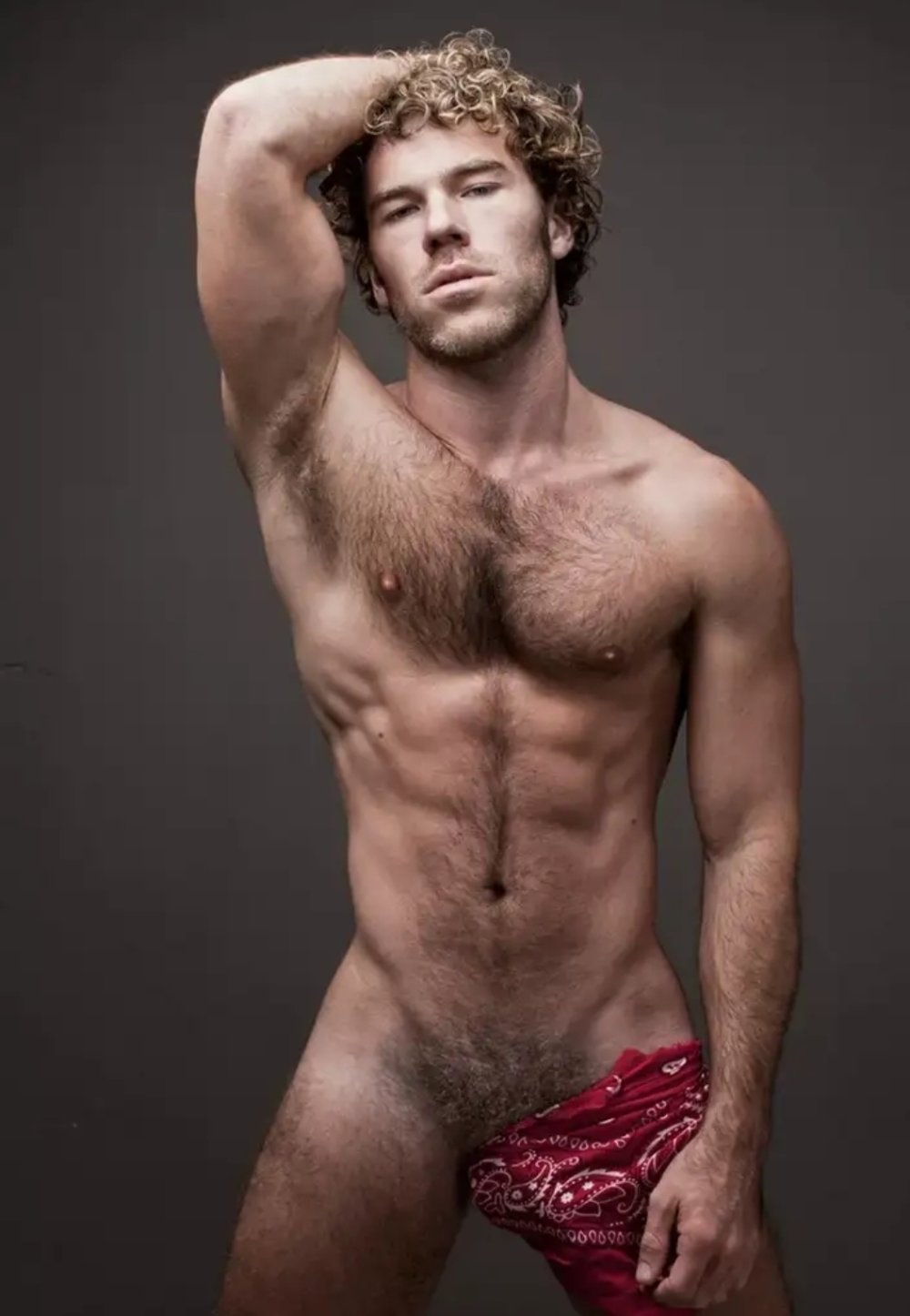 Naked guys fitness model dick