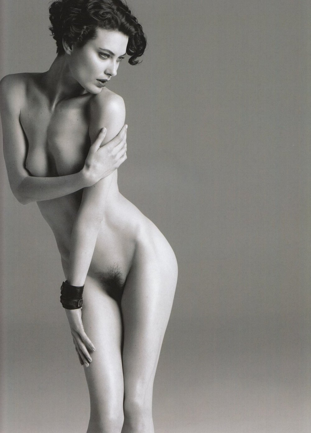 Shalom Harlow Naked on the street