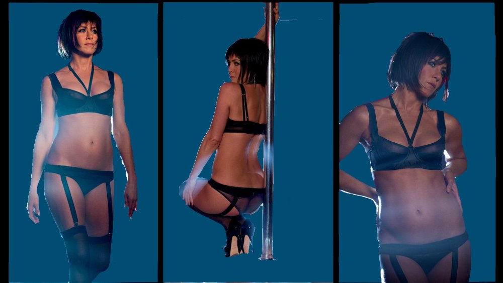 Jennifer Taylor in a swimsuit