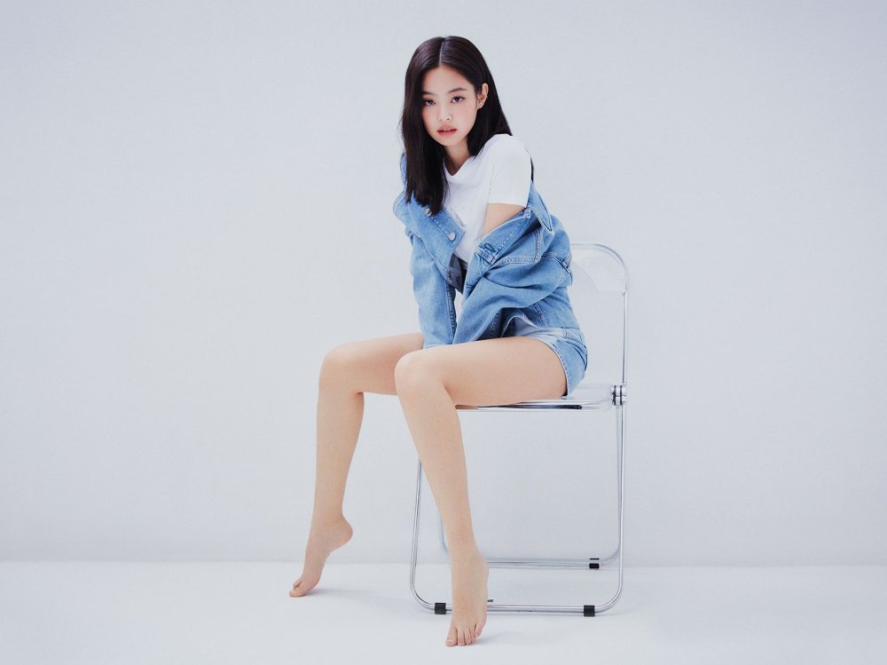 Jenny Kim in underwear