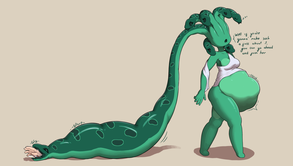 Snake of Lamia Vore