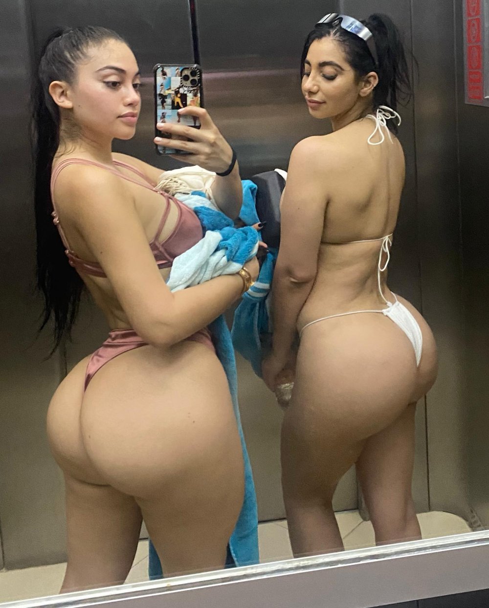 Juicy brunette is private