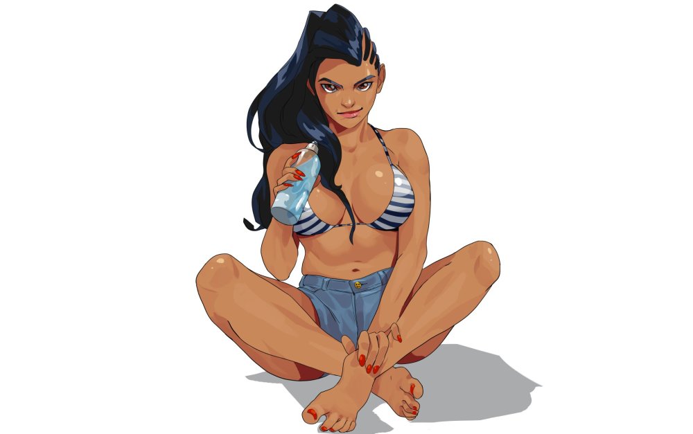 Street Fighter Laura Feet