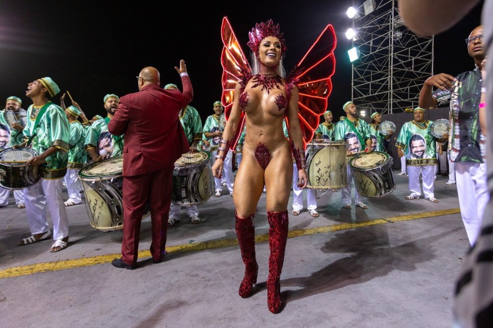 Naked Brazilian Brazilian Carnival 2020