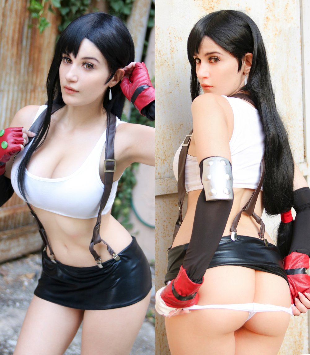 Sasha Holland Tifa Cosplay