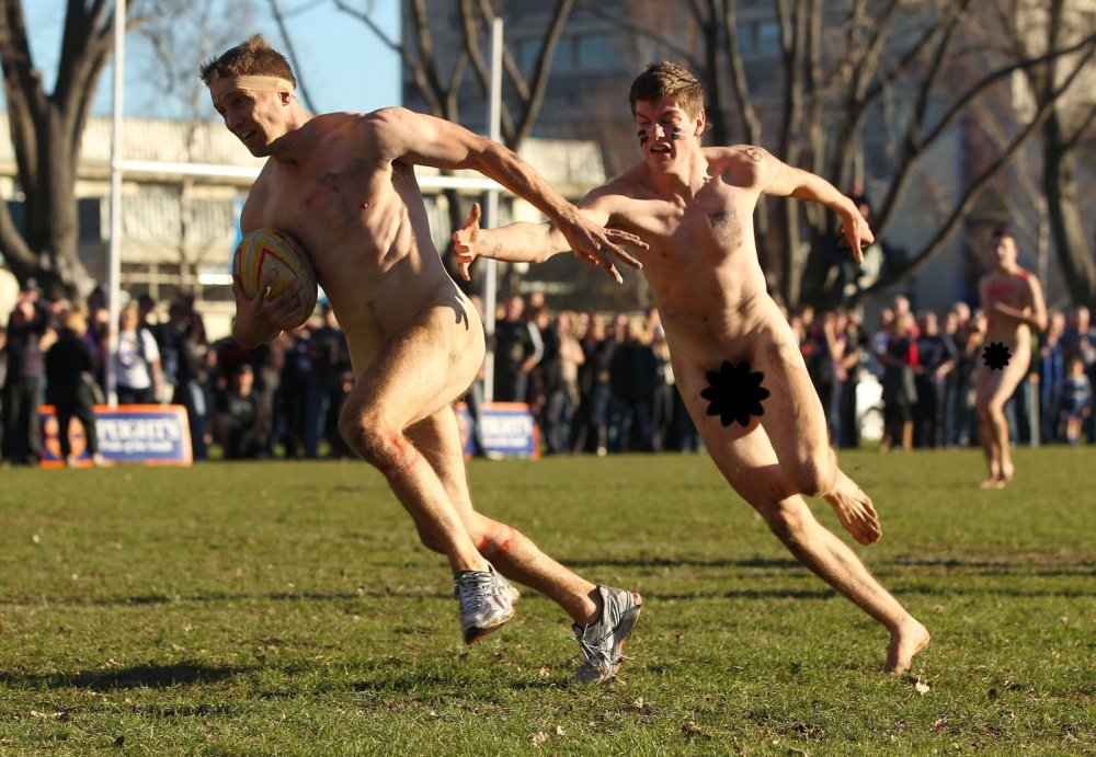 Naked young guys athletes