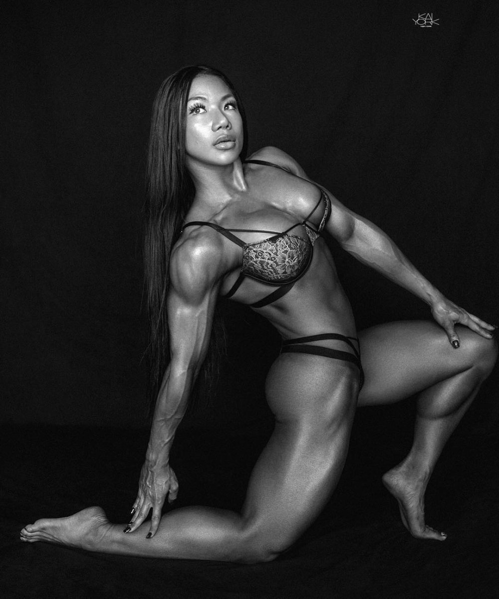 Tina Nguyen in latex