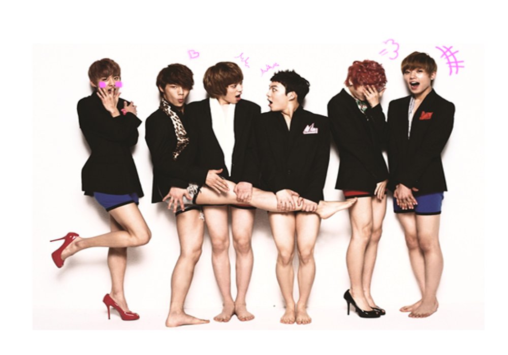 BTS Korean group naked