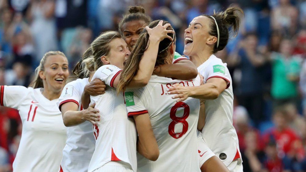 Football team of girls