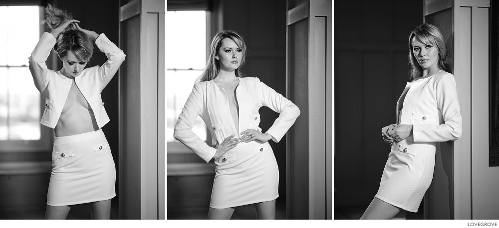 Long -legged Russian mature