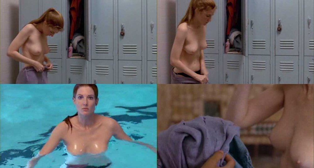 Joan Severurens Naked in the film