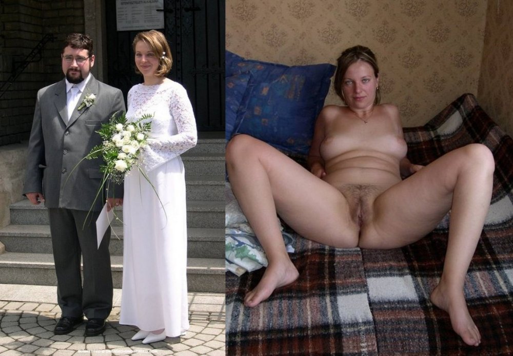 Sucked the groom at the wedding