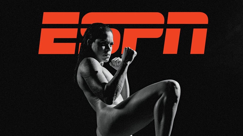 Naked women fight in the ring
