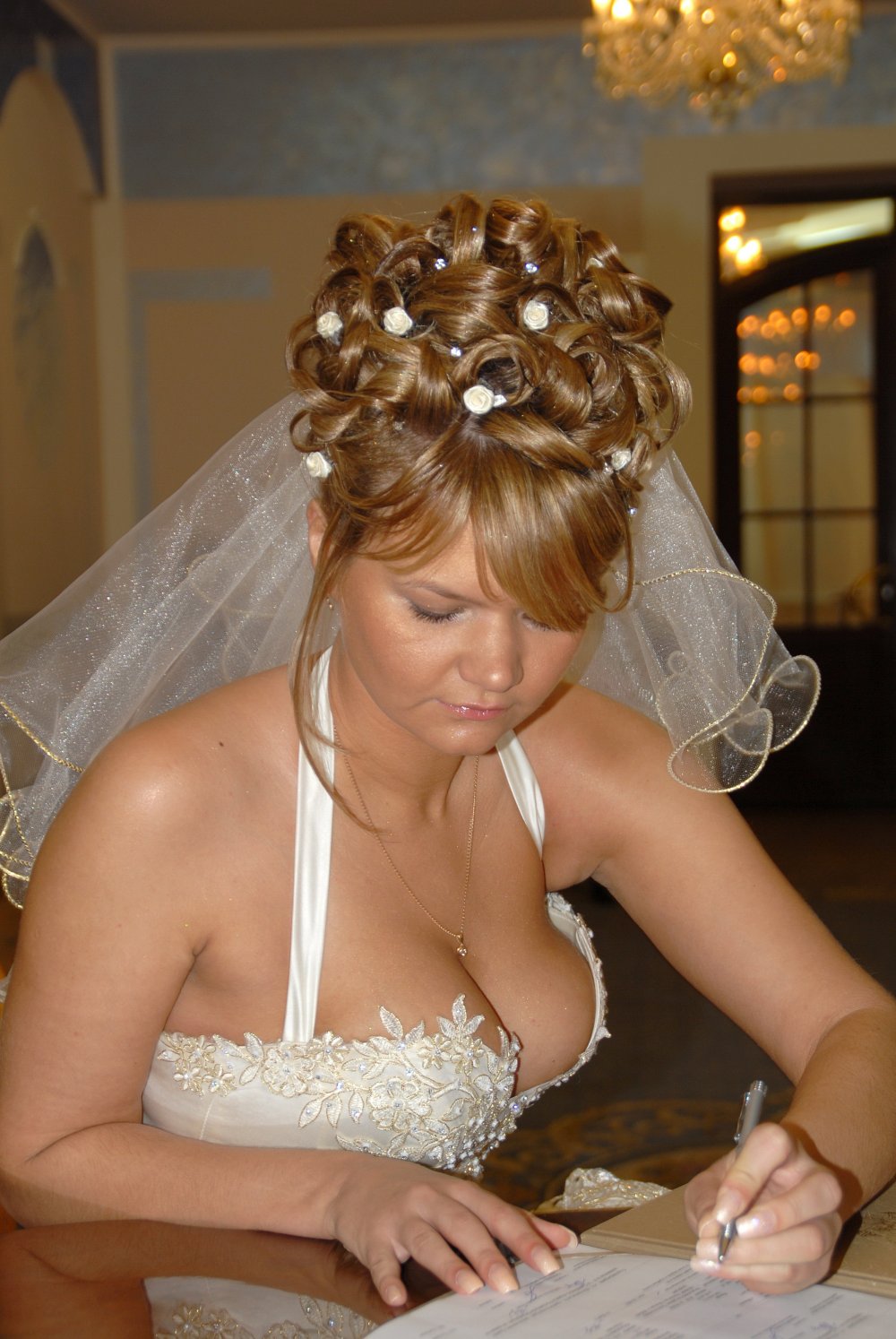 Tits in Top Wedding
