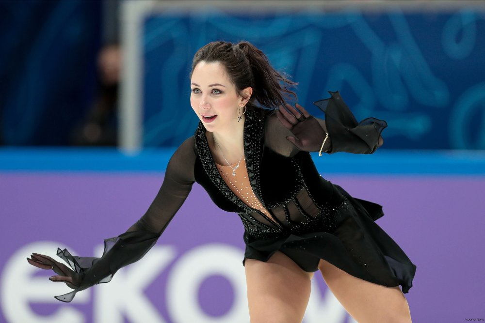 Alina Zagitova in love with figure skating