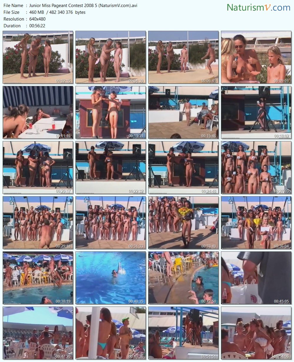 Competition of naked beauties