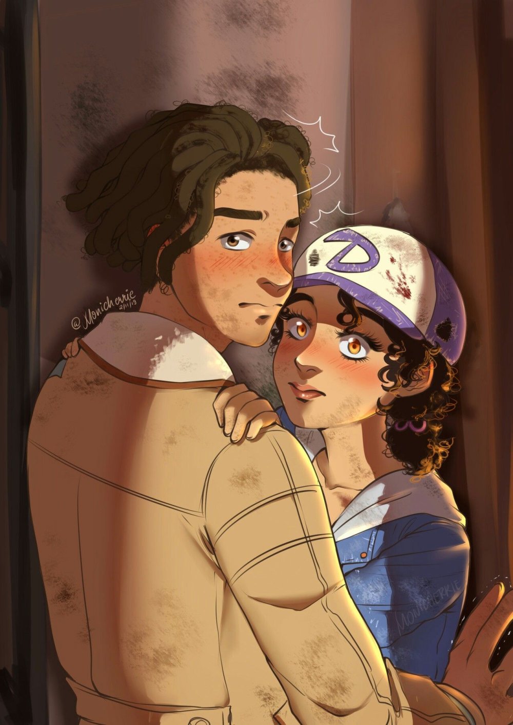Clementine and Violet Art