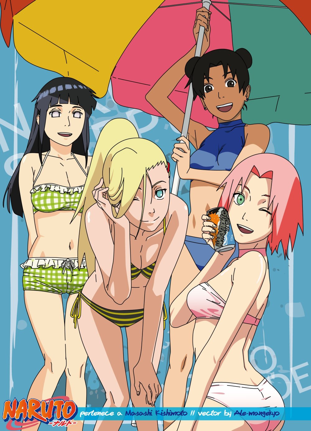 Sakura Haruno in underwear