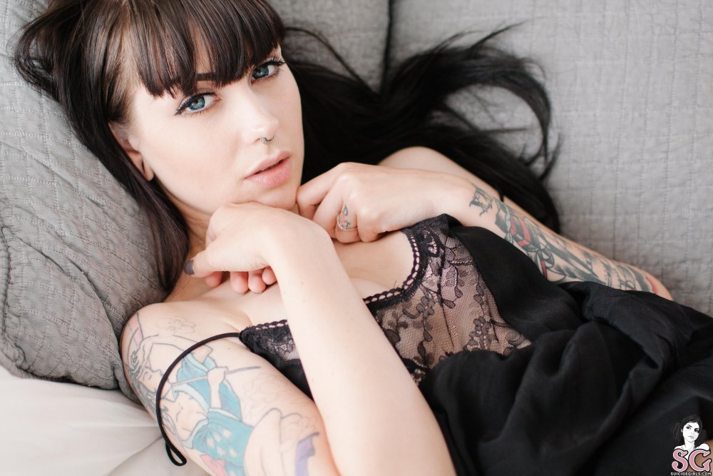 Suicidegirls purple hair