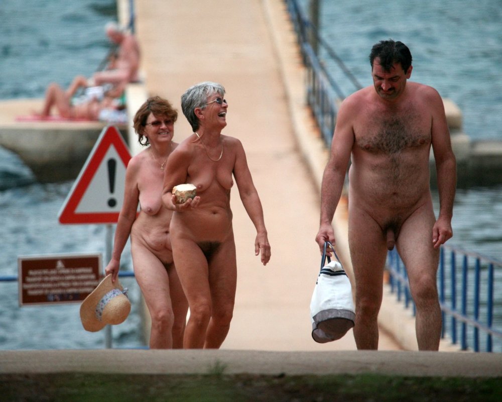 Beautiful mature nudists