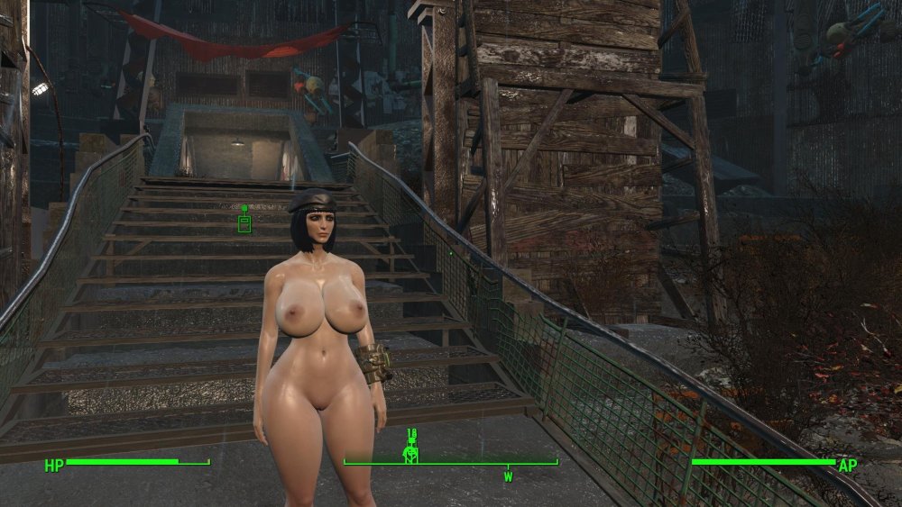 Nude Mod Lady Dimetrensko from Re 8 3D Model