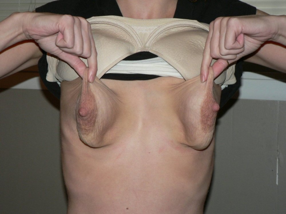 Small Saggy Tits Black 90