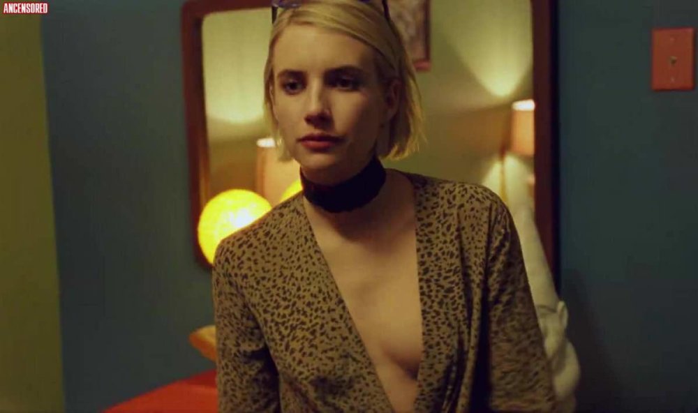 Emma Roberts bed scenes