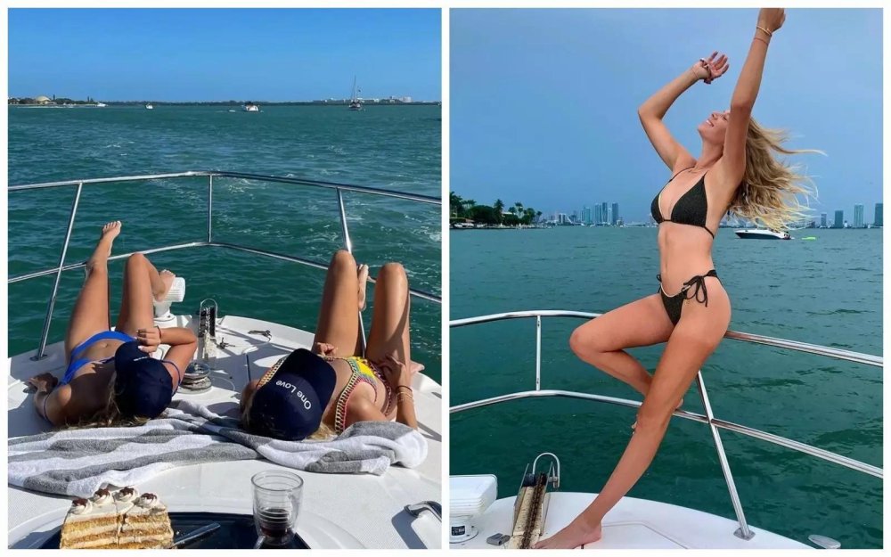 Amanda Anisimova in a swimsuit