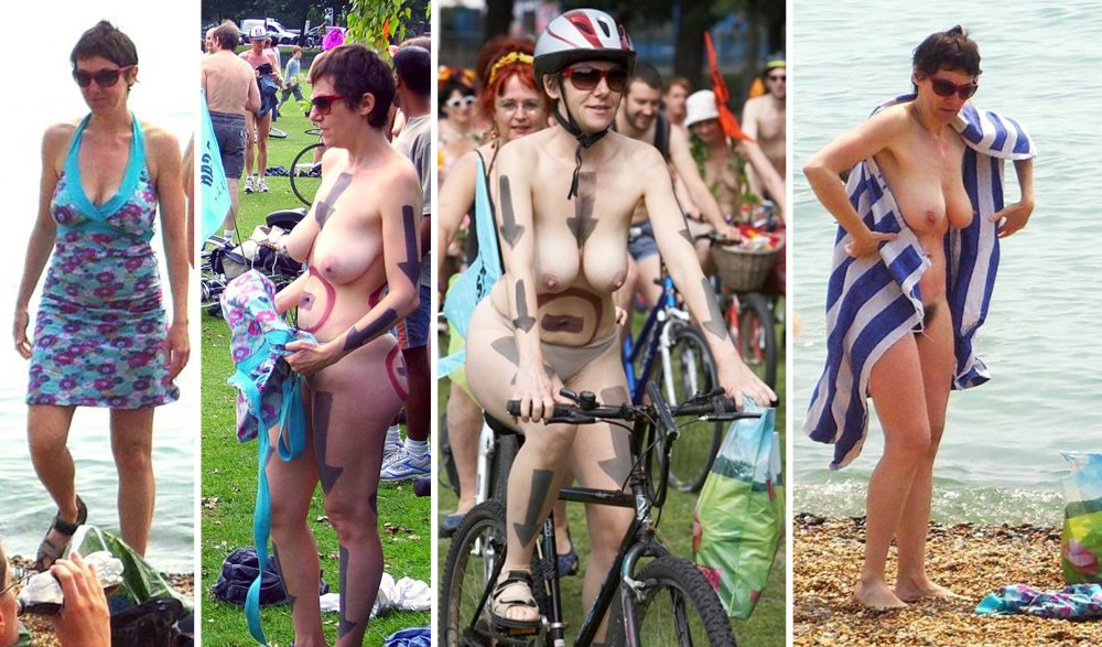Bonnie Tawny and Ginger World Naked Bike Ride Cambridge 2019